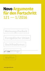 Novo - Argumente für den Fortschritt – #121 - 1/2016