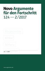 ISBN 9783944610412: Novo - Argumente für den Fortschritt: #124 - 2/2017