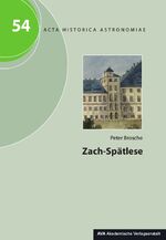 ISBN 9783944913452: Zach-Spätlese