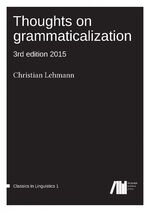 ISBN 9783946234067: Thoughts on grammaticalization