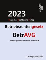 ISBN 9783947894611: Betriebsrentengesetz - BetrAVG