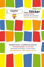 ISBN 9783954130399: mindmemo Vokabel Sticker - Grundwortschatz Spanisch / Deutsch - 280 Vokabel Aufkleber für Kinder und Erwachsene - Spanisch lernen leicht gemacht Lernhilfe Lernsticker Sprachsticker