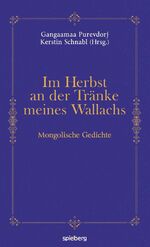 ISBN 9783954527328: Im Herbst an der Tränke meines Wallachs