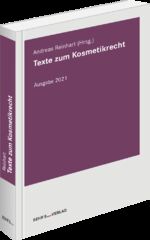 ISBN 9783954688067: Texte zum Kosmetikrecht 2021