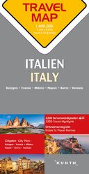 ISBN 9783955047474: KUNTH TRAVELMAP Italien 1:800.000