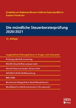 ISBN 9783955546755: Die mündliche Steuerberaterprüfung 2020/2021