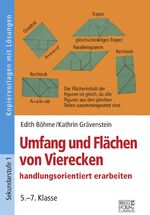 ISBN 9783956603754: Umfang und Flächen von Vierecken handlungsorientiert erarbeiten - 5.–7. Klasse