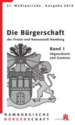 ISBN 9783958790544: Hamburgische Bürgerschaft 21. Wahlperiode - Band 1