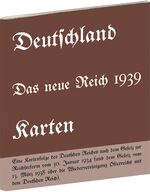 ISBN 9783959661218: Historische Karten: DEUTSCHLAND - Das neue Reich 1939