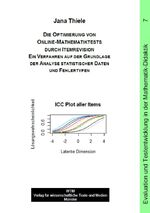 ISBN 9783959872676: Die Optimierung von Online-Mathematiktests durch Itemrevision – Ein Verfahren auf der Grundlage der Analyse statistischer Daten und Fehlertypen