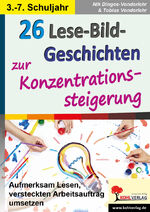 ISBN 9783960400554: 22 Lese-Bild-Geschichten zur Konzentrationssteigerung