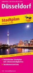 ISBN 9783961322138: Düsseldorf – Touristischer Stadtplan mit Sehenswürdigkeiten und Straßenverzeichnis. 1:16000