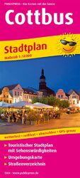 ISBN 9783961323043: Cottbus : Touristischer Stadtplan mit Sehenswürdigkeiten und Straßenverzeichnis. 1 : 14 000