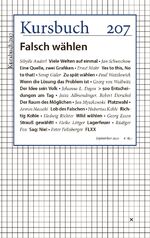 ISBN 9783961962235: Kursbuch 207 - Falsch wählen