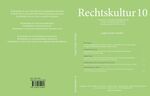 ISBN 9783963740480: Rechtskultur 10 - Legal Gender Studies