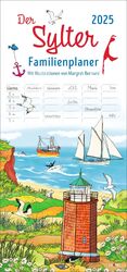 ISBN 9783964023414: Der Sylter Familienplaner 2025 - Margret Bernard - Familienkalender mit 5 Spalten. Liebevoll illustrierter Familien-Wandkalender mit Schulferien. Sylt-Kalender 2025.