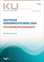 ISBN 9783964747372: Deutsche Kodierrichtlinien für die Psychiatrie/Psychosomatik 2024 mit MD-Kommentar