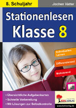 ISBN 9783966240659: Stationenlesen Klasse 8 - Kopiervorlagen in drei Niveaustufen