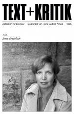 ISBN 9783967072266: Jenny Erpenbeck | Claudia Stockinger | Taschenbuch | Text und Kritik | 100 S. | Deutsch | 2025 | Edition Text + Kritik | EAN 9783967072266