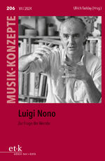 ISBN 9783967079661: Luigi Nono - Zur Frage der Wende