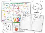 ISBN 9783968400303: Mein buntes Kinder-ABC-Set in Druckschrift – Lernposter DINA 4 laminiert + Schreiblernheft DINA 5 auf 120g/m² Zeichenkarton