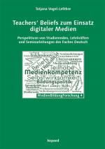 ISBN 9783968481630: Teachers' Beliefs zum Einsatz digitaler Medien