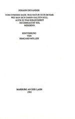 ISBN 9783980002042: Vom Eymsser Bade : was Natur es in im hab, wie man sich darin halten soll, auch zu was Kranckheit es gebraucht sol werdenn. Basilisken-Druck ; 5.