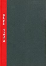 ISBN 9783980439763: Griffelkunst Band 1., 1976 - 1988