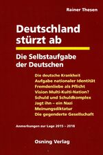 ISBN 9783981973808: Deutschland stürzt ab,  -  Die Selbstaufgabe der Deutschen