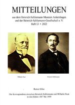 ISBN 9783982354132: Die Korrespondenz zwischen Heinrich-Schliemann und Wilhelm Rust in den Jahren 1867 bis 1890