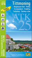 ISBN 9783987760365: ATK25-O16 Tittmoning (Amtliche Topographische Karte 1:25000)