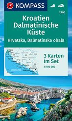 ISBN 9783990446393: KOMPASS 2900 Kroatien, Dalmatinische Küste