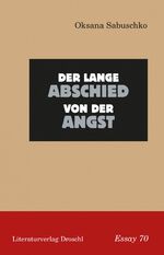 ISBN 9783990590164: Der lange Abschied von der Angst – Essay