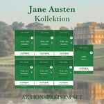 ISBN 9783991127345: Jane Austen Kollektion Hardcover (7 Bücher + 7 MP3 Audio-CDs) - Lesemethode von Ilya Frank - Zweisprachige Ausgabe Englisch-Deutsch