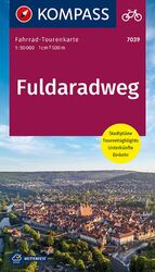 ISBN 9783991210078: KOMPASS Fahrrad-Tourenkarte Fuldaradweg 1:50.000