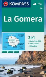 ISBN 9783991217930: KOMPASS Wanderkarte 231 La Gomera 1:30.000 - 3in1 Wanderkarte, mit Aktiv Guide und Ortsplänen. Fahrradfahren.