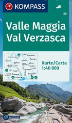 ISBN 9783991219804: KOMPASS Wanderkarte 110 Valle Maggia, Val Verzasca 1:40.000 - markierte Wanderwege, Fahrradwege, Hütten und vielem mehr