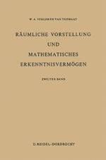 ISBN 9789027700902: Räumliche Vorstellung und Mathematisches Erkenntnisvermögen - Zweiter Band