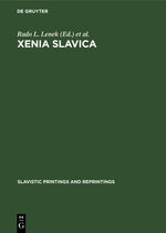 ISBN 9789027931719: Xenia Slavica – Papers presented to Gojko Ružičić on the occasion of his seventy-fifth birthday, 2 February 1969