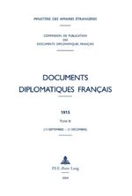 ISBN 9789052012049: Documents diplomatiques français - 1915 – Tome III (15 septembre – 31 décembre)