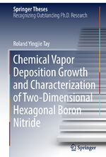 ISBN 9789811088087: Chemical Vapor Deposition Growth and Characterization of Two-Dimensional Hexagonal Boron Nitride