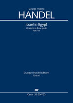 ISBN 9790007096113: Israel in Egypt - Part I-III (Klavierauszug englisch)