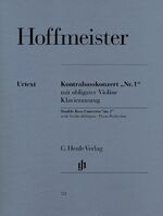 ISBN 9790201807218: Kontrabasskonzert Nr. 1 mit obligater Violine; Klavierauszug