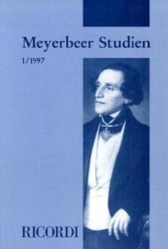 neues Buch – Meyerbeer Studien