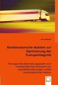 neues Buch – Jens Vykoukal – Kombinatorische Auktion zur Optimierung der Transportlogistik