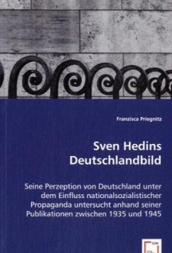 neues Buch – Franzisca Priegnitz – Sven Hedins Deutschlandbild