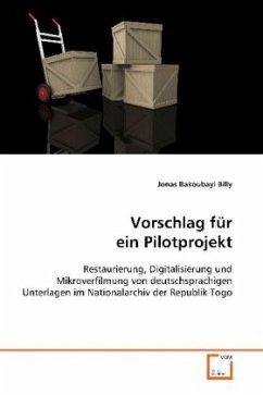 Vorschlag für ein Pilotprojekt