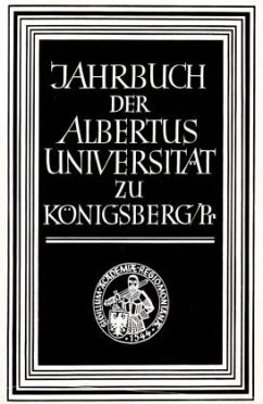 neues Buch – Jahrbuch der Albertus-Universität zu Königsberg/Pr.