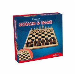 Noris 606104577 - Schach & Dame, Holz