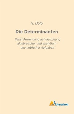 neues Buch – H Dölp – Die Determinanten